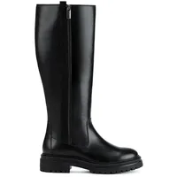 GEOX Leder-Stiefel "Iridea" in Schwarz - 39