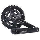 Shimano Unisex – Erwachsene TY501 Kurbelgarnitur, Schwarz, 170 mm