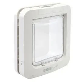 Sureflap Freilauftür mit Mikrochiperkennung weiß