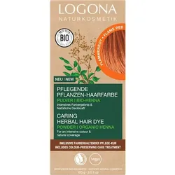 Logona Haarpflege HaarfarbePflegende Pflanzen-Haarfarbe Flammenrot 100 g (135,60 € / 1 kg)