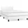 vidaXL Boxspringbett 120 x 200 cm Weiß