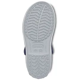 Crocs Kids Crocband Sandalen Light Grey/Navy 19,5