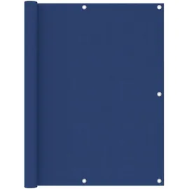 vidaXL Seitenmarkise 120 x 600 cm Blau Aluminium