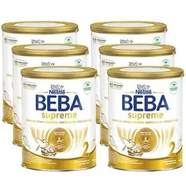 Beba Nestlé BEBA SUPREME 2 Folgemilch (6 x 800g)