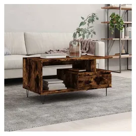 furnicato Couchtisch Moderner Braun Holzwerkstoff 90 x 49 x 45 cm
