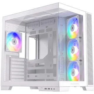 silentware View A-RGB White | PC-Gehäuse