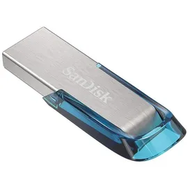 SanDisk Cruzer Ultra Flair 64 GB silber/blau USB 3.0