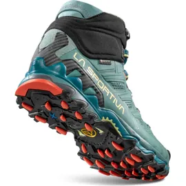 La Sportiva Ultra Raptor II Mid Leather GTX Damen Juniper/Carbon 37 1/2