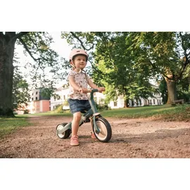 Petite&Mars Multifunktionales 5-in-1-Dreirad Turbo * Fahrrad * Dreirad * Laufrad * Rutschauto * Lauflernfahrzeug (Ocean Blue)