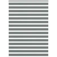 VidaXL Rollo Zebrarollo Dunkelgrau 155x200 cm Stoffbreite 150,9 cm