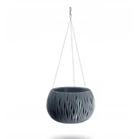 Prosperplast Sandy Ws Dekoschale 21.8x37x37 Cm - Anthracite -