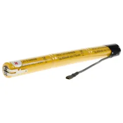 Mexcel Akkupack 3,6V 800mAh AA L1x3 Notlicht Faston 2,8mm + Kabel Faston 2,8mm
