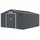 HATTORO Gerätehaus S400 3,41 x 3,86 m Grau