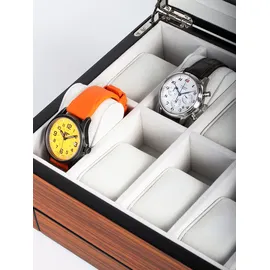 Rothenschild Uhren- & Schmuckbox RS-2271-8Z für 8 Uhren zebra