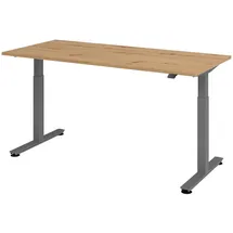 bümö Schreibtisch Asteiche braun