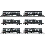 Märklin 47546 H0 6er-Set Kesselwagen Zans der GATX