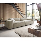 DeLife Big-Sofa Tenso 285x105 cm Chenille Beige