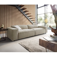 DeLife Big-Sofa Tenso 285x105 cm Chenille Beige