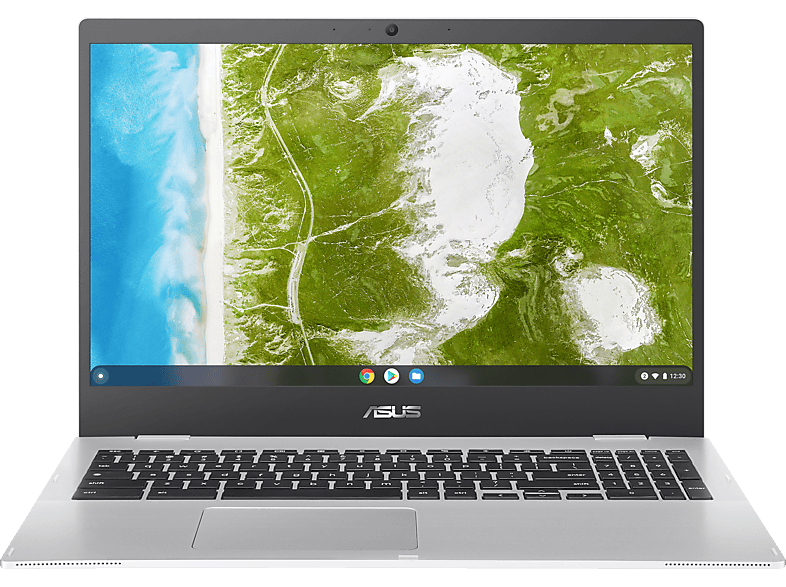 ASUS Chromebook CX1 CX1500CKA-EJ0160, Chromebook, mit 15,6 Zoll Display, Intel® Celeron®,N4500 Prozessor, 4 GB RAM, 128 eMMC, UHD Graphics, Silber, Google Chrome OS