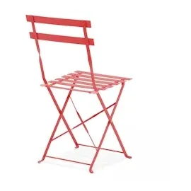 Oviala Klappstuhl 2er-Set 0 x 0 x 0 cm rot