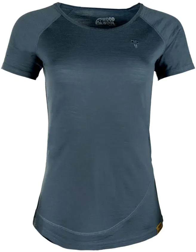 Grüezi Bag Woodwool T-shirt Lady Burnham ocean cavern (4003) XL