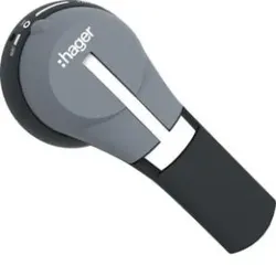 Hager HXW901H Griffgröße 2 IP55 (Griff sq : 10x10mm)