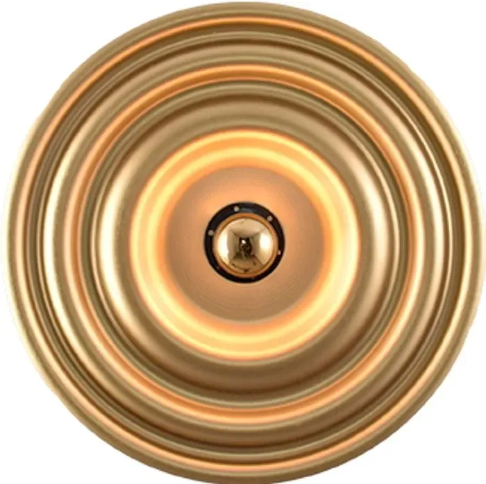 masterlight Deckenleuchte Saturn Metall Gold 35 cm