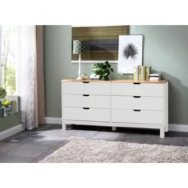 OTTO home Post 150 x 75 x 39 cm Beige / Weiß