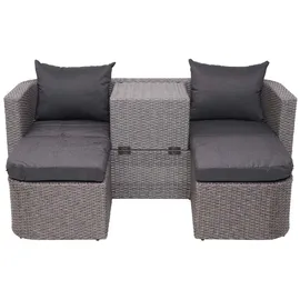 MCW MCW-J37 Garten-/Lounge-Set Sonneninsel grau