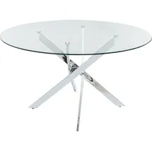 vente-unique Cosima Ø 120 cm transparent