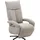 sit&more TV-Sessel Zoe Polyester 74 x 112 x 82 cm grau mit Kopfteilverstellung & 360 Drehfunktion