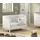 Vipack Babybett gradliniges Design Weiß 60 x 120 cm