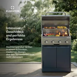 Klarstein WaldChef Gasgrill schwarz