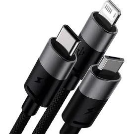 Baseus StarSpeed Series USB-C + Lightning 3.5A 1.2m (Black)