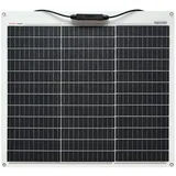 enjoy solar® ETFE Marine 50W 12V Semiflexibles Monokristallines Solarmodul, 182 * 182mm PERC Solarzellen mit 10 Busbars Solarpanel - ideal für Wohnmobil, Balkonanlage, Gartenhäuse, Boot