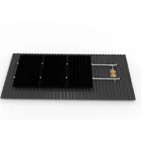 SunEnergyXT hochwertiger Ziegeldach Montagesatz für 2 oder 4 Solarmodule - Dachhaken