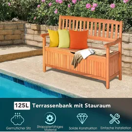 komfotteu Gartenbank 104 x 59 x 90 cm Beige
