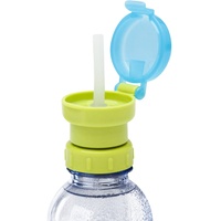 Wasserflaschendeckel Mit Strohhalm - Auslaufsichere Flaschenabdeckung Mit Strohhalm Für Babys, Staubdichte Wasserflaschendrehabdeckung, Saft-Soda-Mineralwasser-Flaschenverschluss Mit Strohhalm