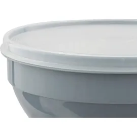 Centi Schüssel mit Deckel 1,5L – 3er Set farbig sortiert Sand Dunkelgrau Pastellgrün - Bunt