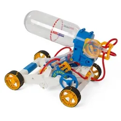 Velleman Roboter Bausatz, Auto mit Luftmotor, 102 Teile, Reichweite 50 m, STEM Kit ab 10+