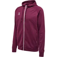 hummel MOVE Grid Kapuzenjacke Herren 3506 grape wine 3XL