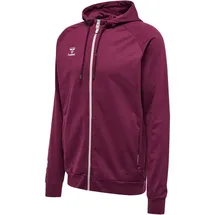 hummel MOVE Grid Kapuzenjacke Herren 3506 grape wine 3XL