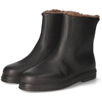 Jomos Stiefeletten Herren Glattleder Schwarz Größe: 47