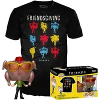 Friends Funko POP! & Tee Vinyl Figur & T-Shirt Set Monica w/Turkey Größe M