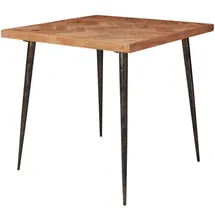 KADIMA DESIGN 80 x 76 x 80 cm Akazie/beige