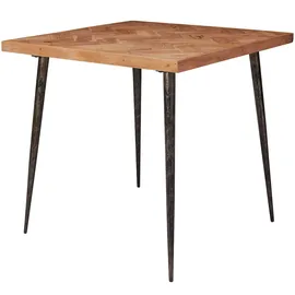 KADIMA DESIGN 80 x 76 x 80 cm Akazie/beige