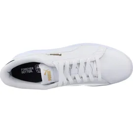 Puma Smash v2 L puma white-peacoat-puma team gold 45