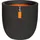 Capi Europe Smooth Egg Planter Ø 43 x 41 cm schwarz