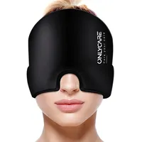ONLYCARE Migräne Maske Migräne Mütze Migräne Relief Cap, Headache Relief Hat Küh