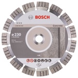 Bosch Professional Best for Concrete Diamanttrennscheibe 230x2.4mm, 1er-Pack (2608602655)
